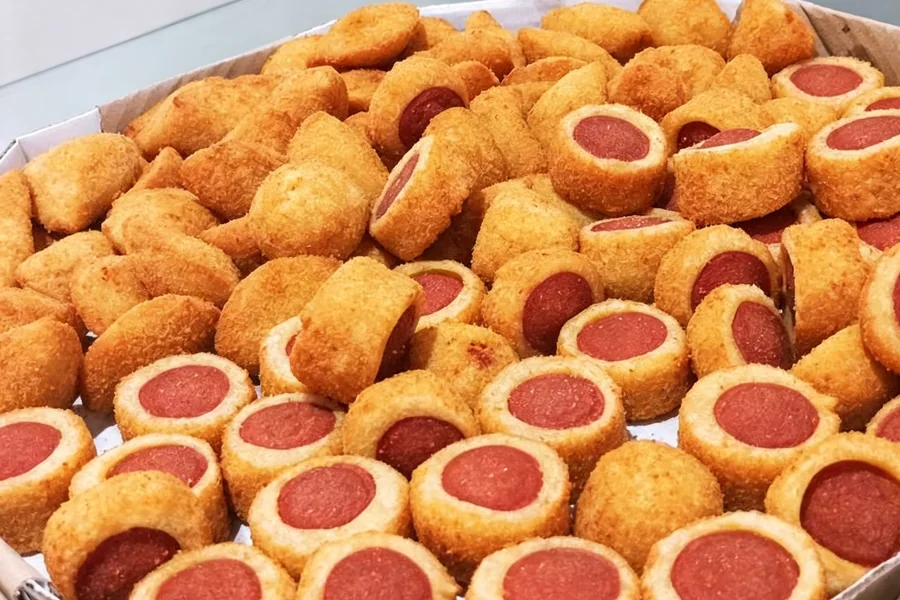 Enroladinho de salsicha